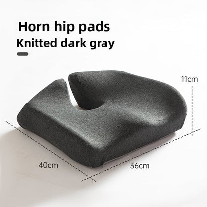 Memory foam lumbar support cushion