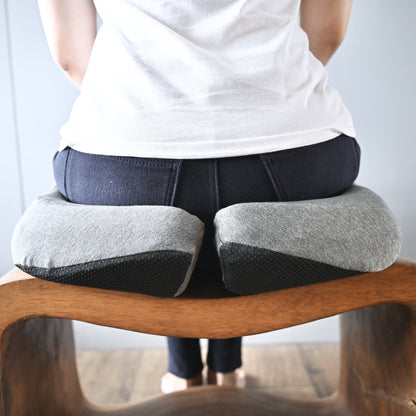 Memory foam lumbar support cushion